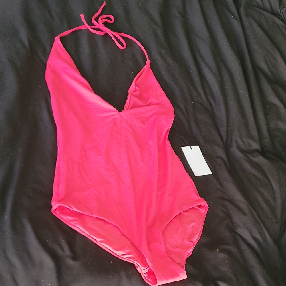 Onia Women's Pink One Piece Swimsuit